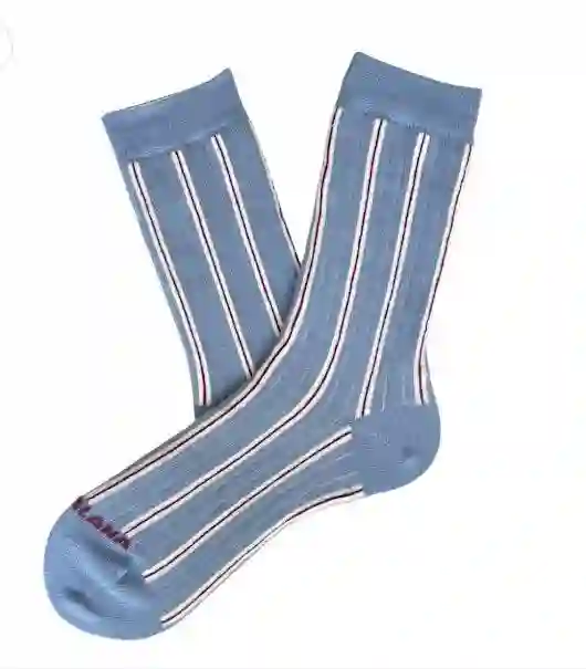 CALCETINES RAYAS AZUL ROJO / BAHALANA