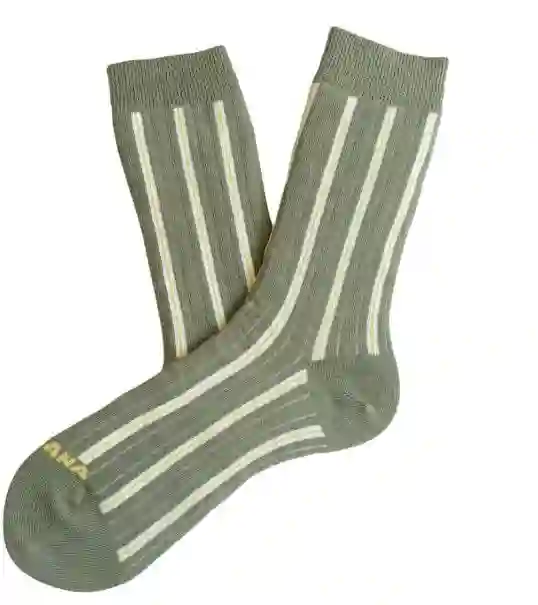 CALCETINES RAYAS VERDE AMARILLO / BAHALANA
