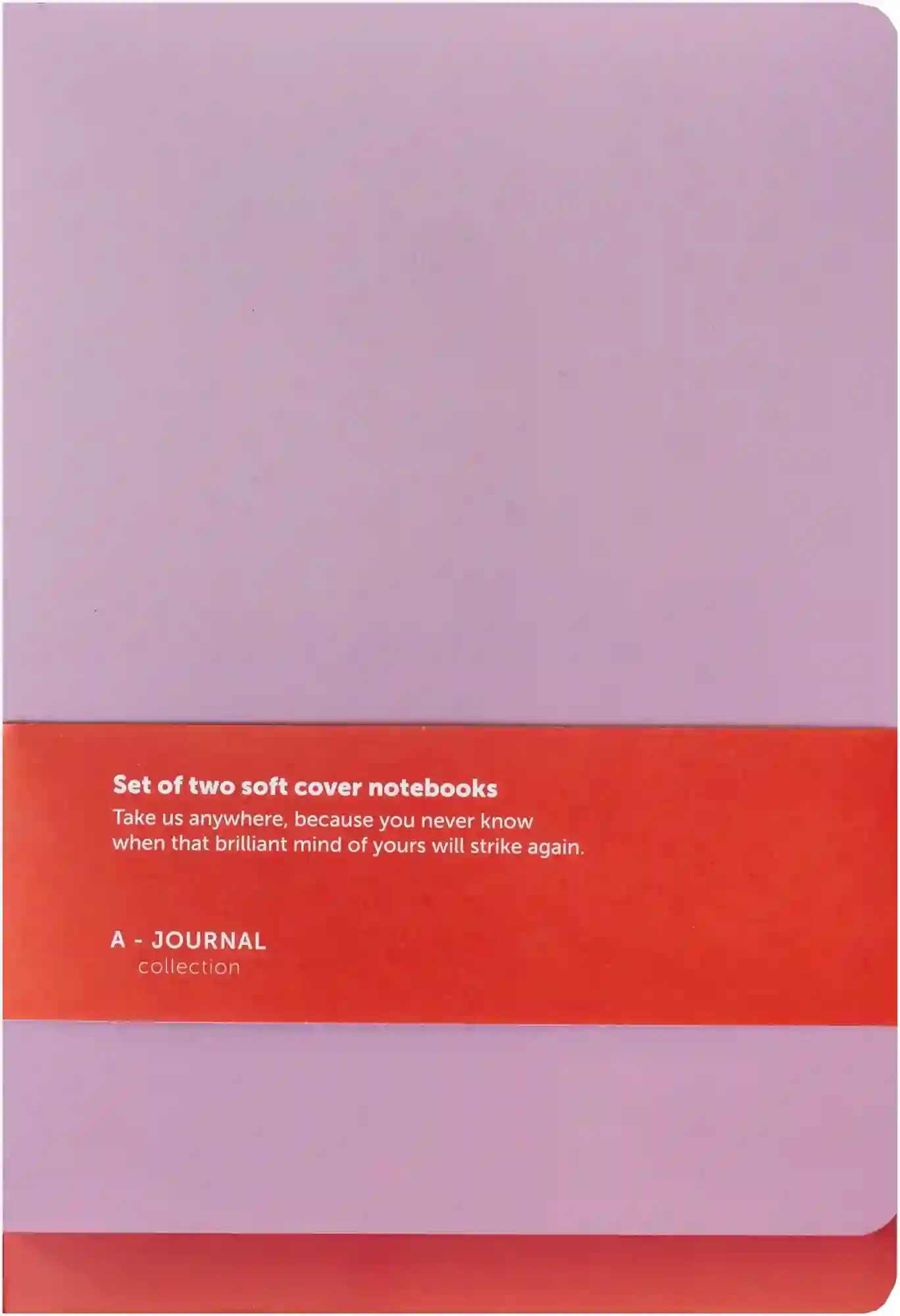 SET 2 NOTEBOOKS CORAL+LILA / A - JOURNAL
