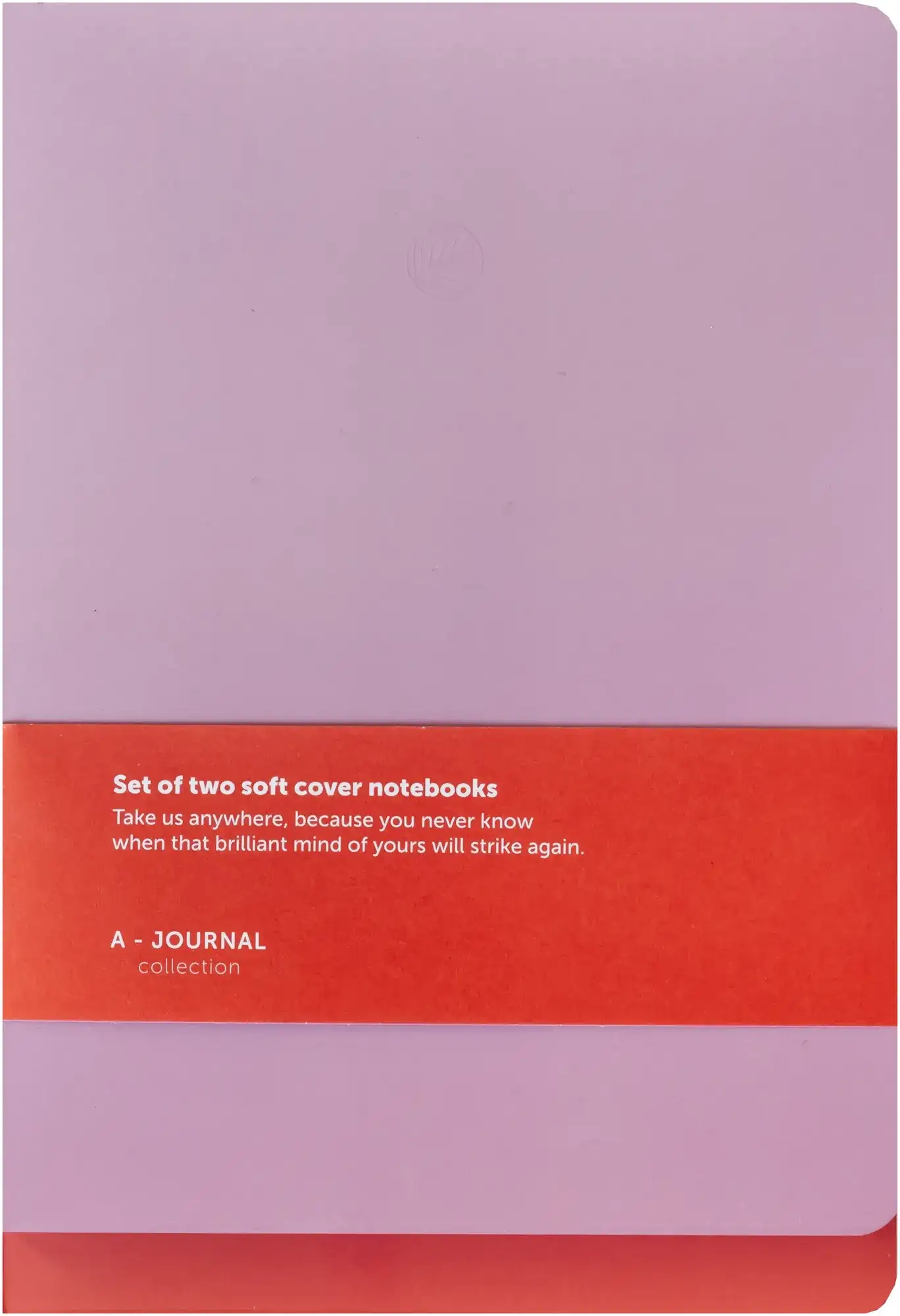 SET 2 NOTEBOOKS CORAL+LILA / A - JOURNAL