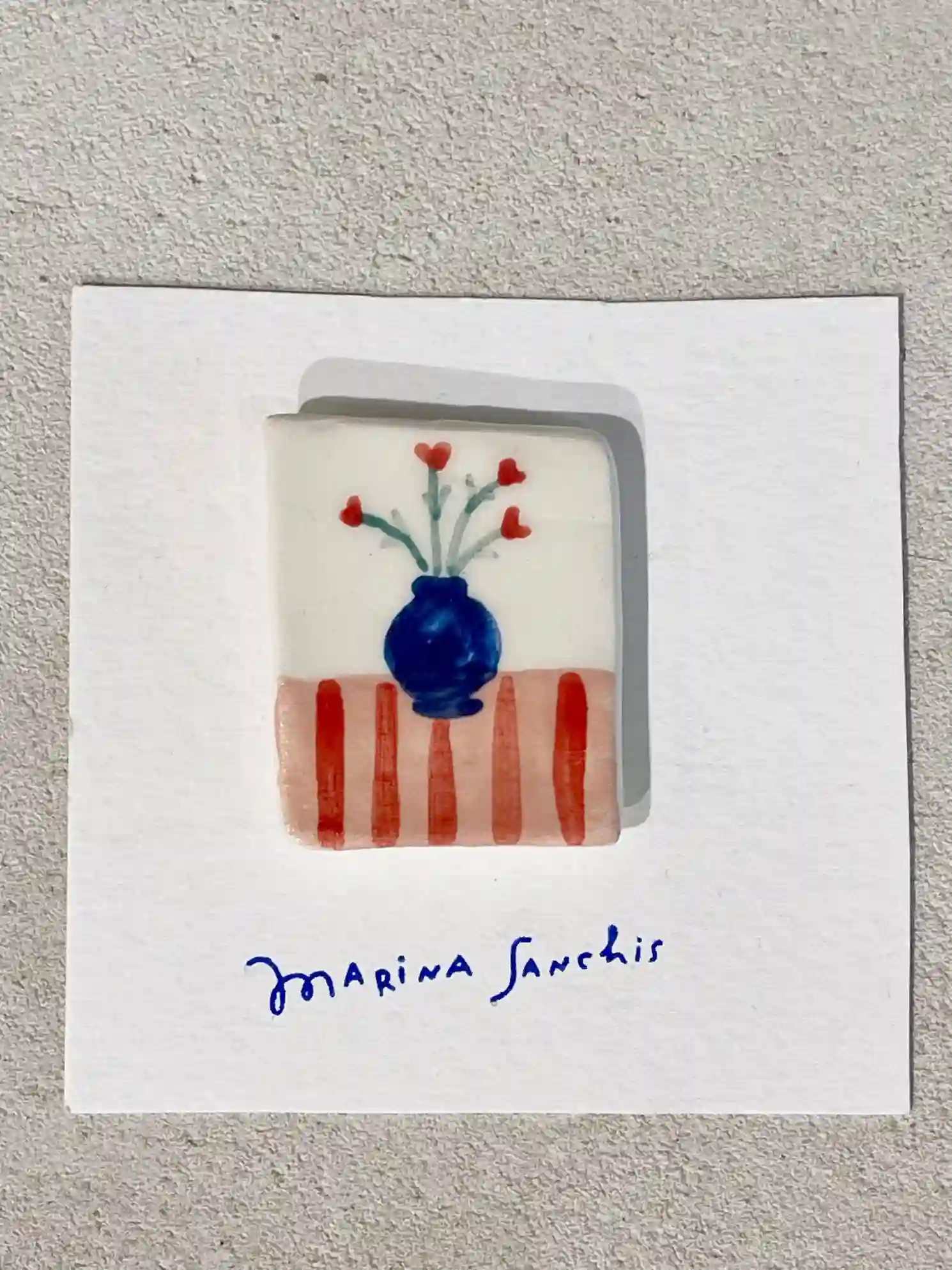 IMÁN JARRÓN AZUL / MARINA SANCHIS