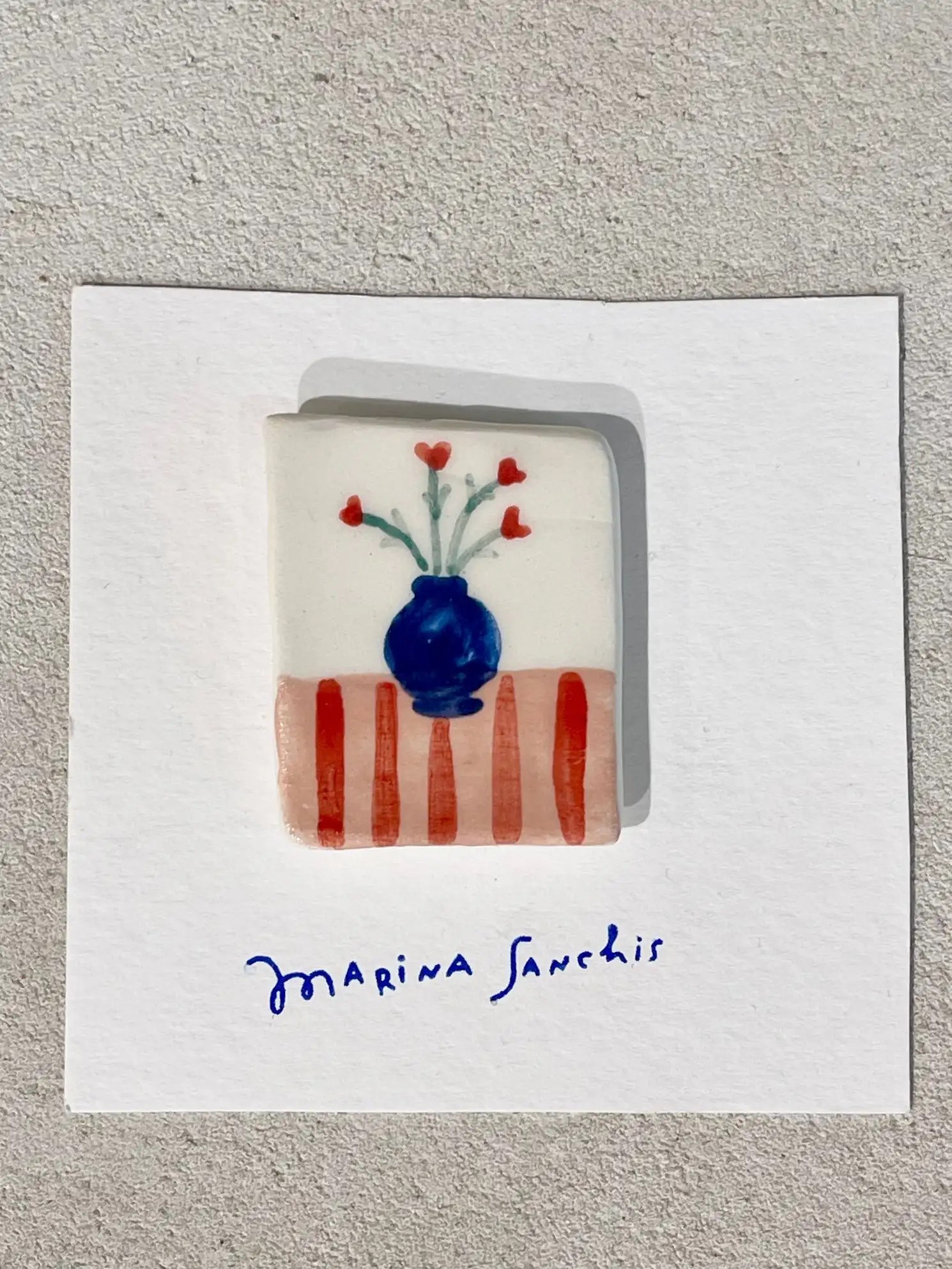 IMÁN JARRÓN AZUL / MARINA SANCHIS