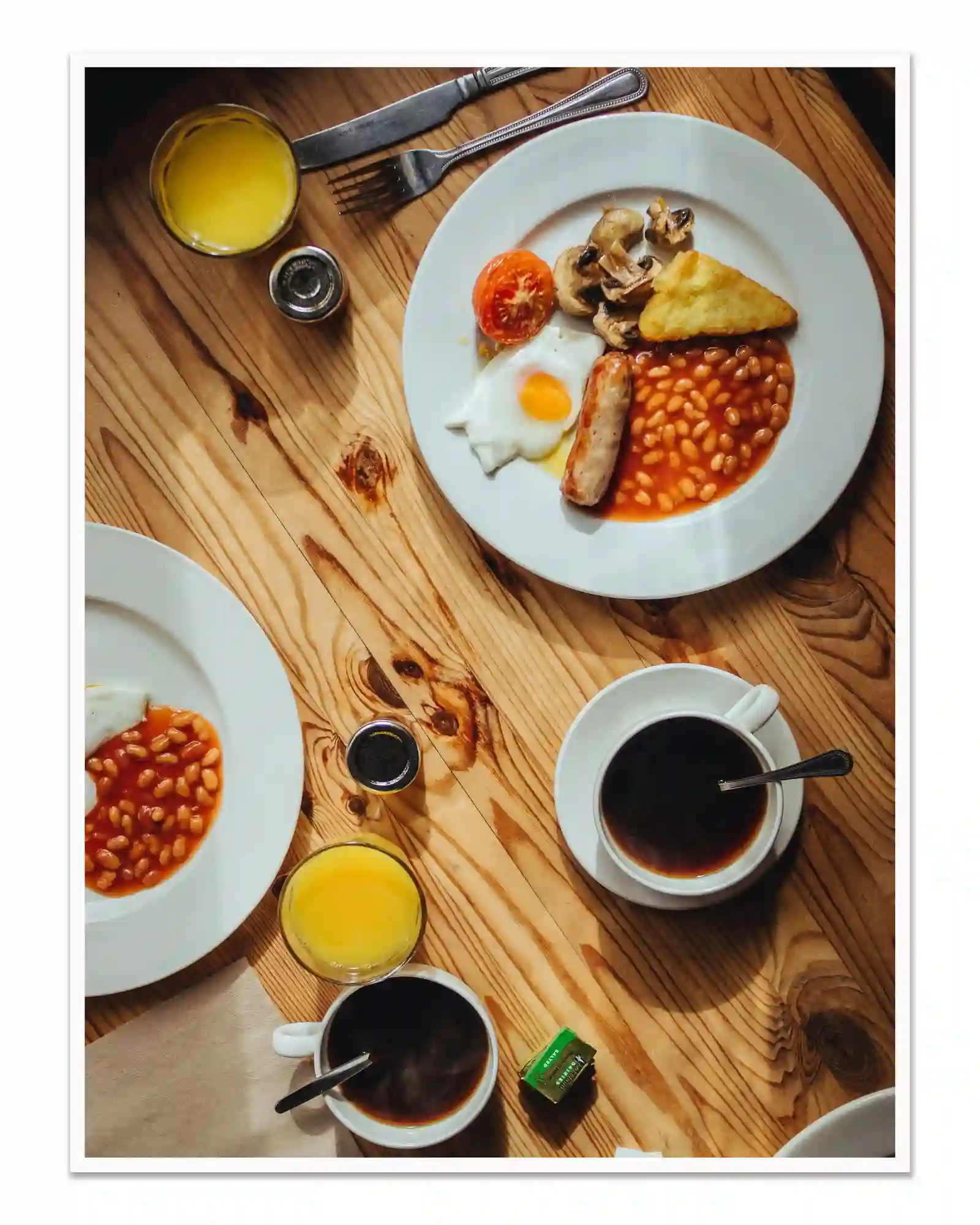 Fotografía "DESAYUNO INGLÉS" Ed. limitada / INÉS GARP