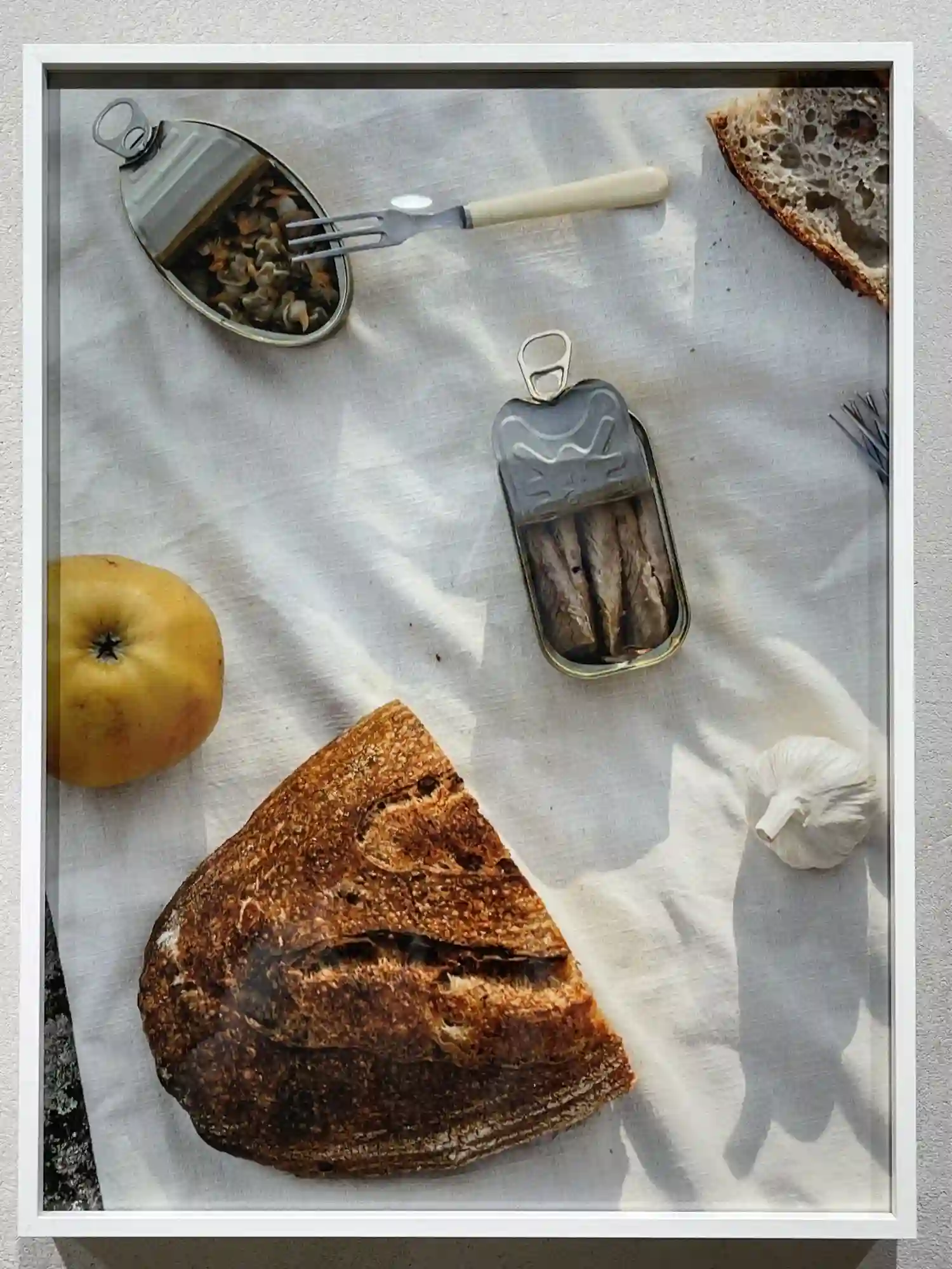 "PICNIC EN INVIERNO" FOTOGRAFÍA ENMARCADA / INÉS GRAP