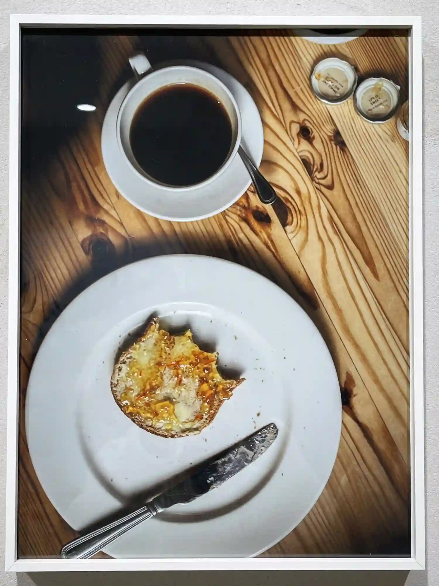 "CRUJE LA TOSTADA" FOTOGRAFÍA ENMARCADA / INÉS GRAP