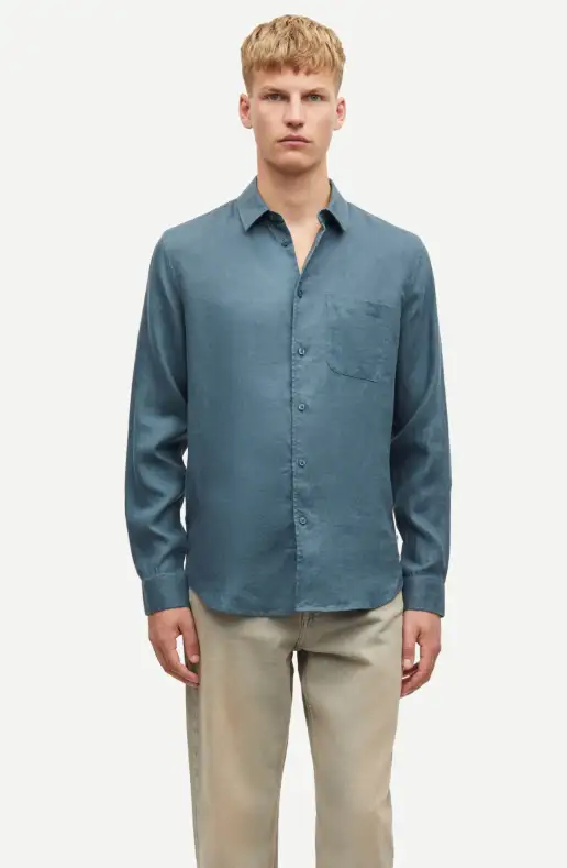 CAMISA LIAM AZUL / SAMSOE SAMSOE