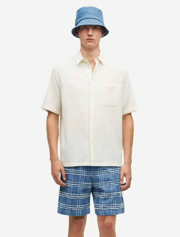 CAMISA SATARO CREMA SAMSOE SAMSOE