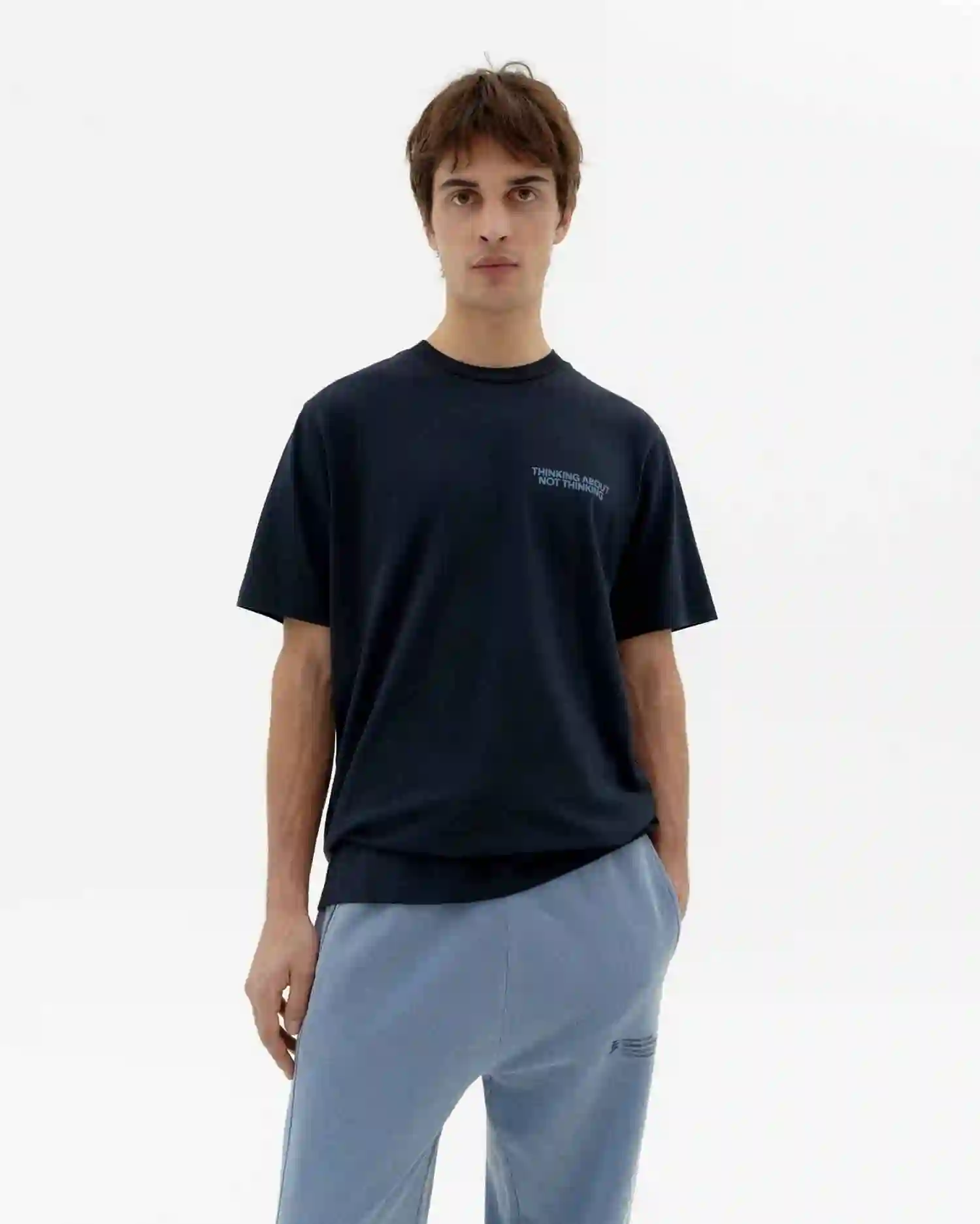 CAMISETA NOT THINKING / THINKING MU
