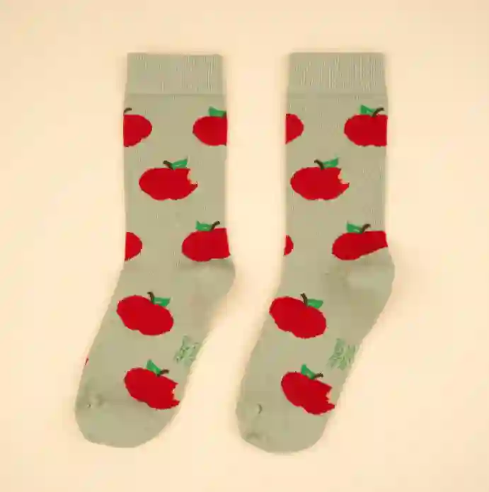 Coua Suzette apples socks