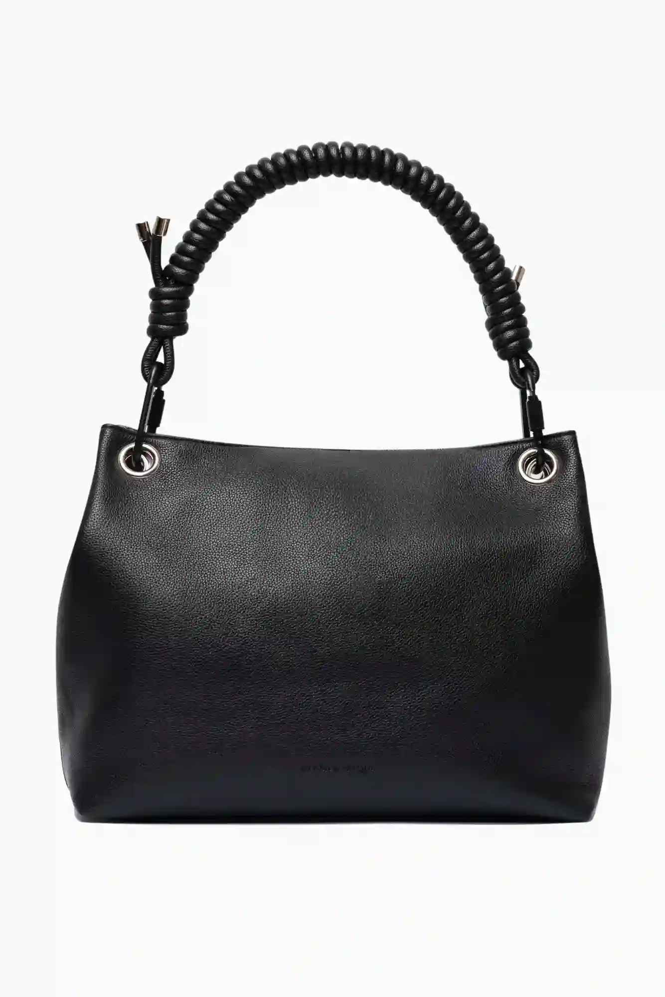 BOLSO PETRA (NEGRO) + CADENA RIZADA HOMBRO /OLIVIA MAREQUE