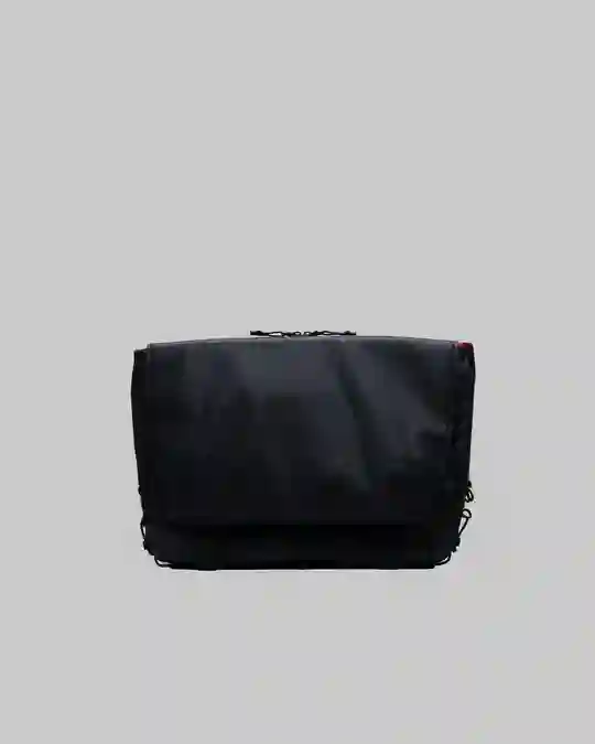 MESSENGER SACOCHE L (BLACK DRY) / TOPOLOGIE