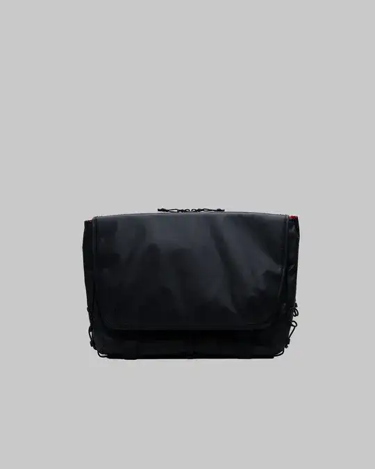 MESSENGER SACOCHE L (BLACK DRY) / TOPOLOGIE