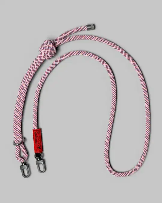 8MM ROPE STRAP (RED WHITE BLUE LATTICE) / TOPOLOGIE