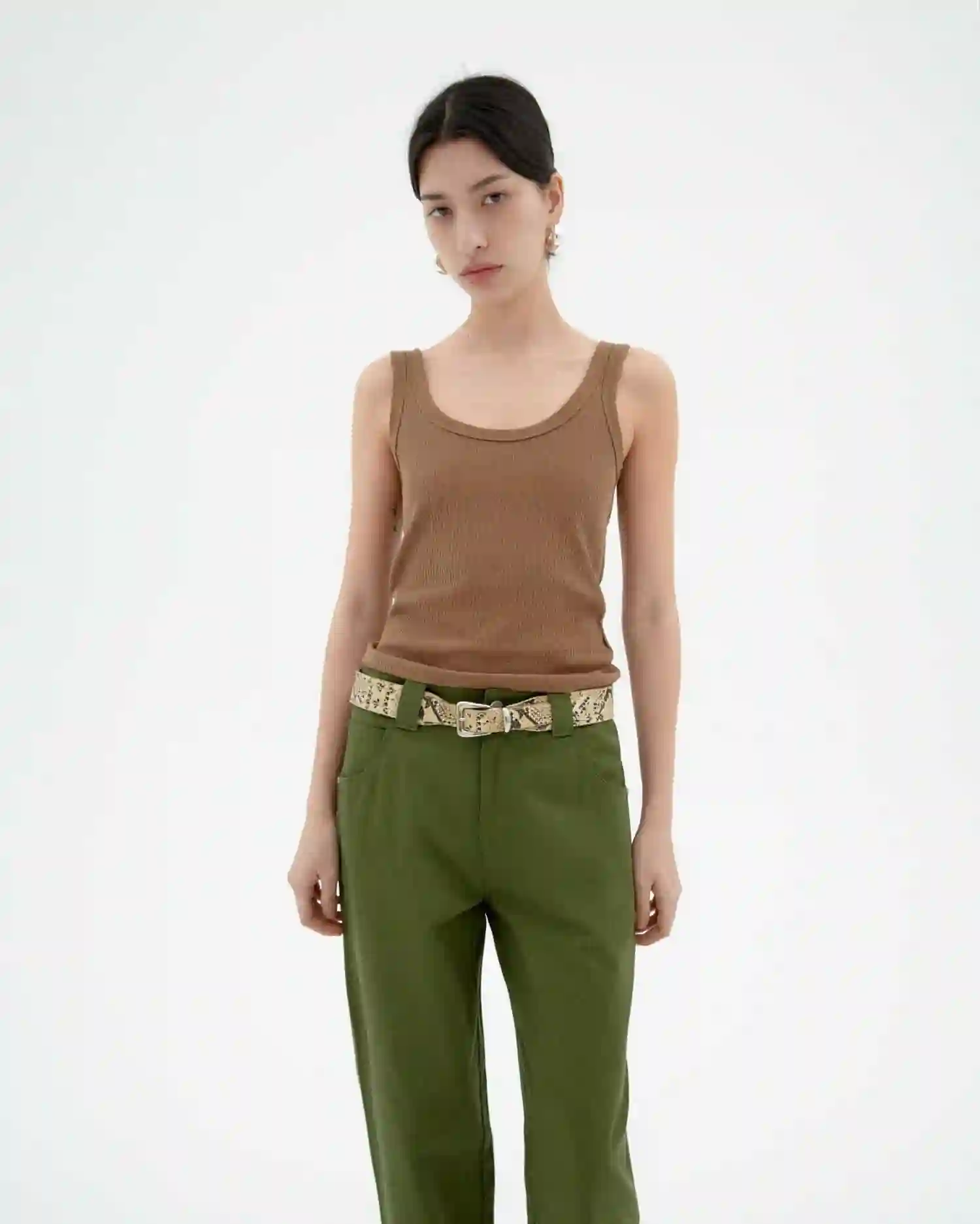 TOP JULIA HEMP MARRÓN / THINKING MU