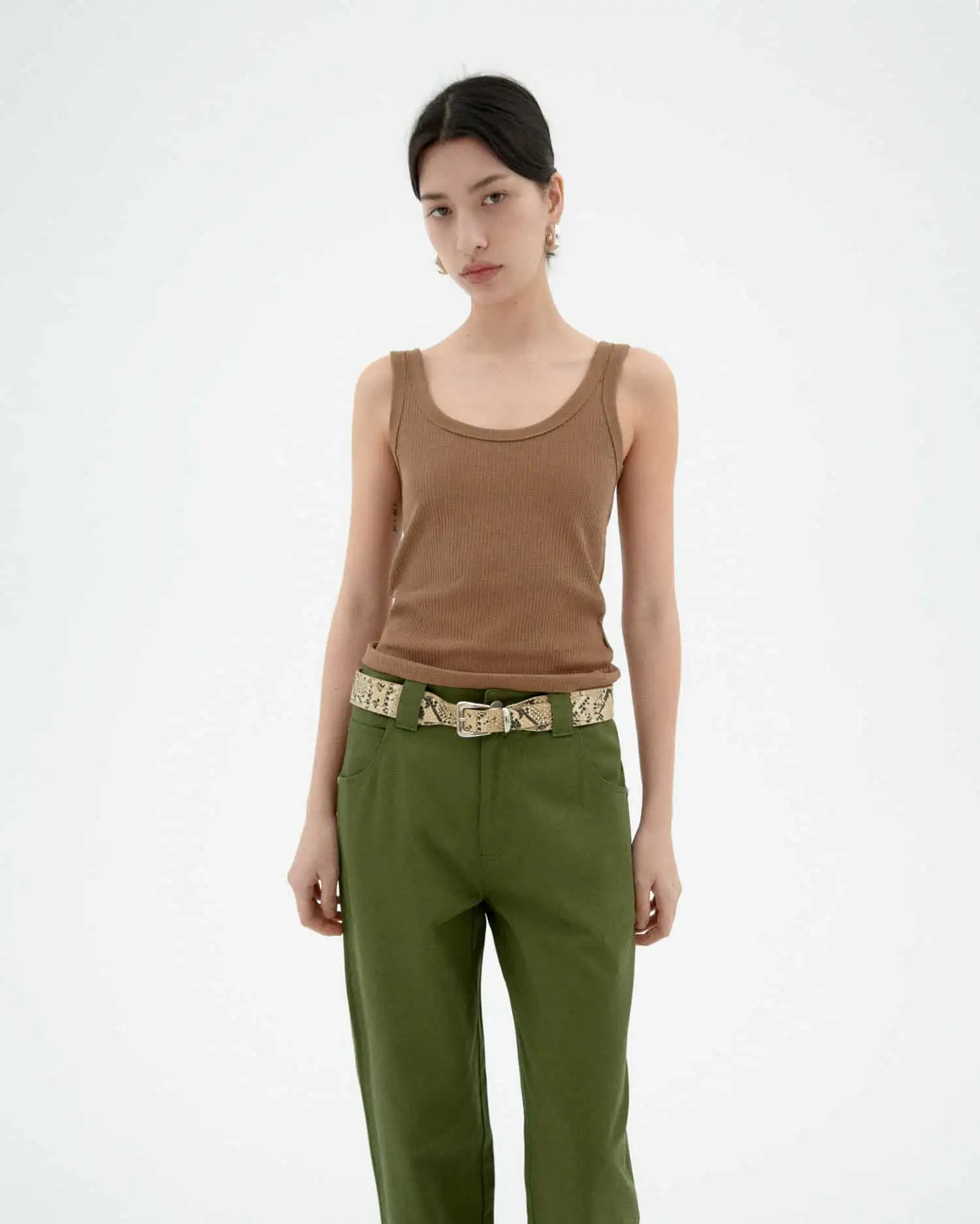 TOP JULIA HEMP MARRÓN / THINKING MU