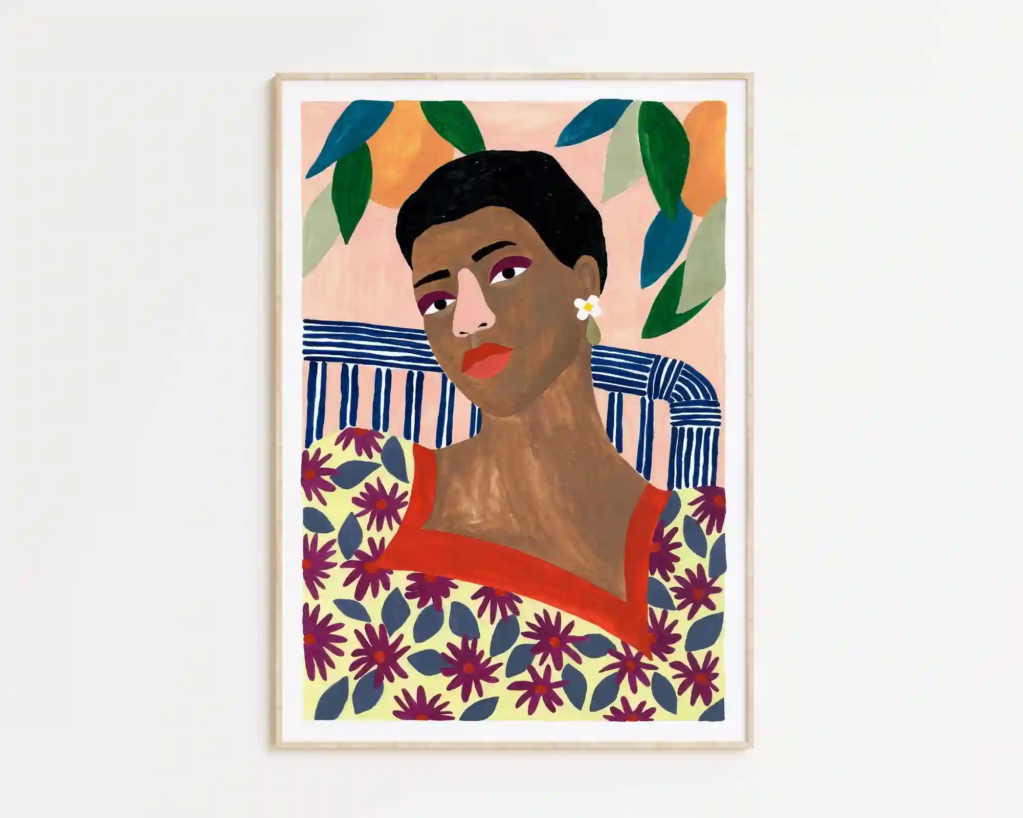 PRINT 'MUJER BAJO UN NARANJO' / DEPEAPA