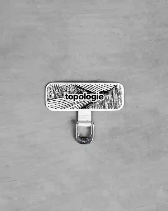 CASES D-RING PHONE STRAP (GREY) / TOPOLOGIE