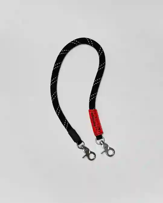 10MM WRIST STRAP (BLACK REFLECTIVE) / TOPOLOGIE