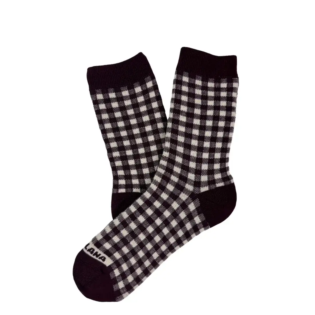 CALCETINES VICHY BURDEOS / BAHALANA