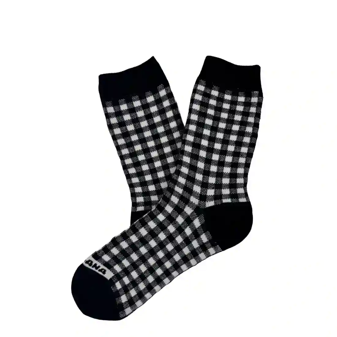 CALCETINES VICHY NEGRO / BAHALANA