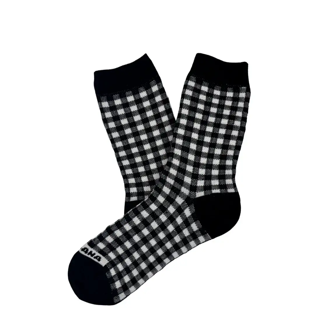 CALCETINES VICHY NEGRO / BAHALANA