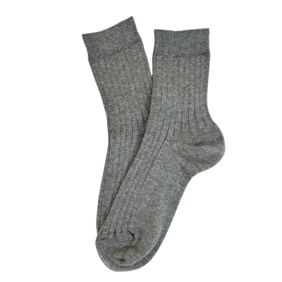CALCETINES RIB CASUAL GRIS / BAHALANA