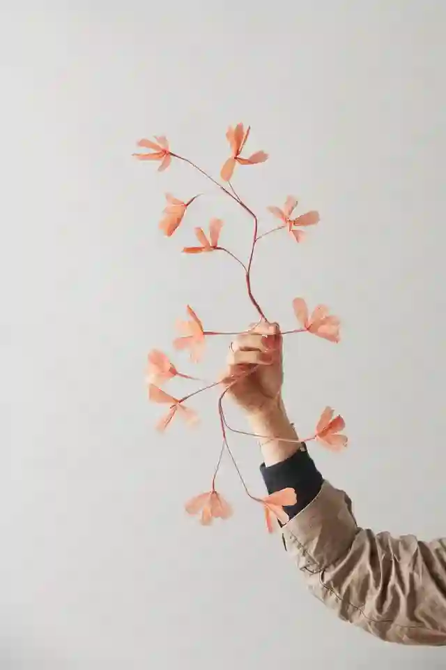 FLOR DE PAPEL (RAMA GRANDE MELOCOTÓN) / STUDIO ABOUT