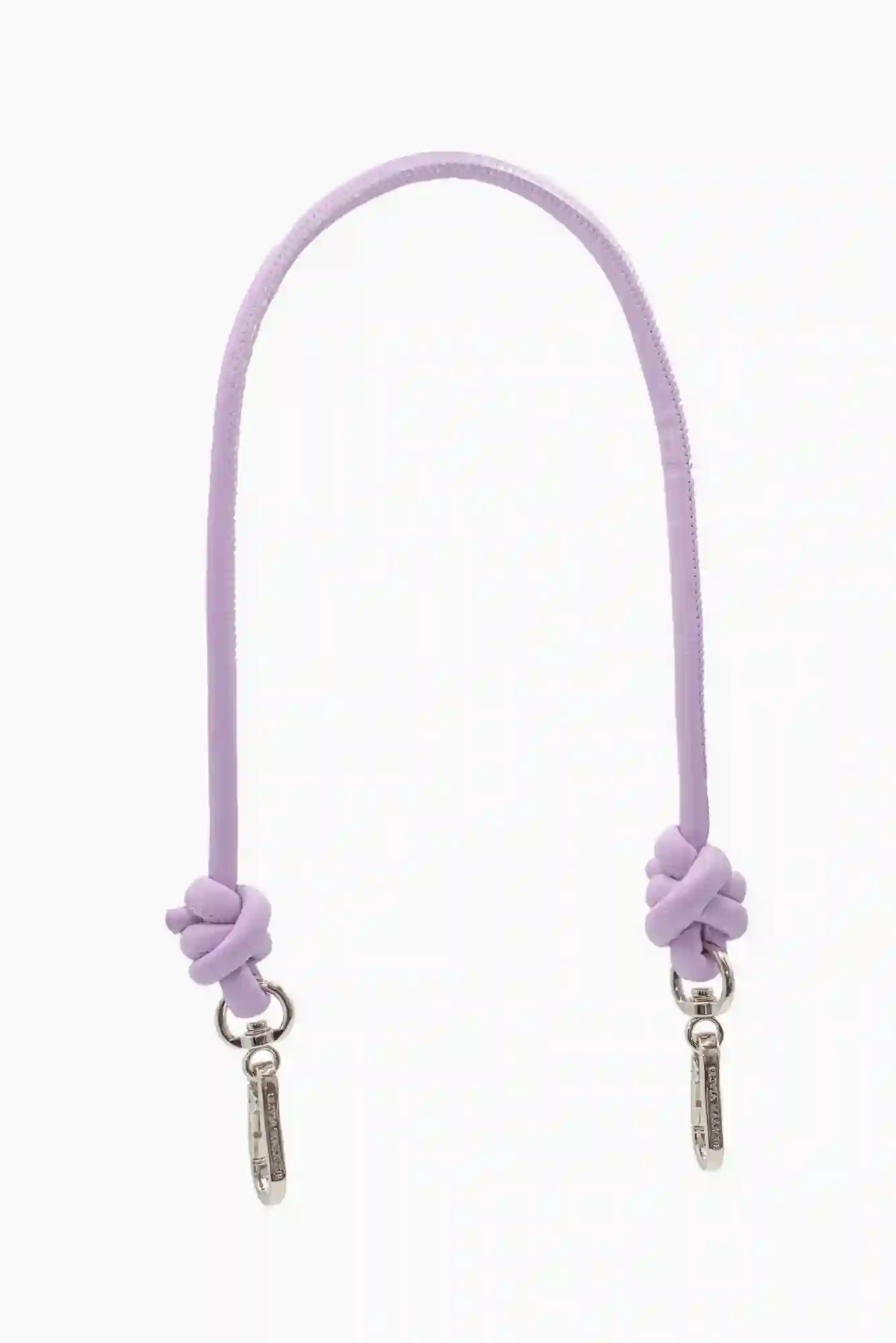 CADENA PIEL NUDO HOMBRO LILA / OLIVIA MAREQUE