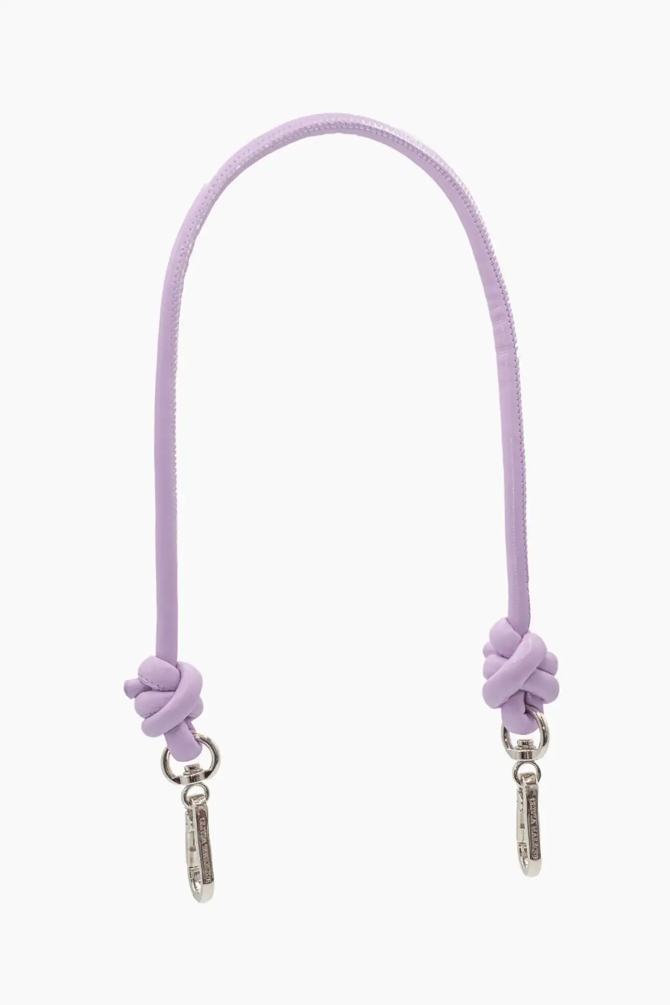 CADENA PIEL NUDO HOMBRO LILA / OLIVIA MAREQUE
