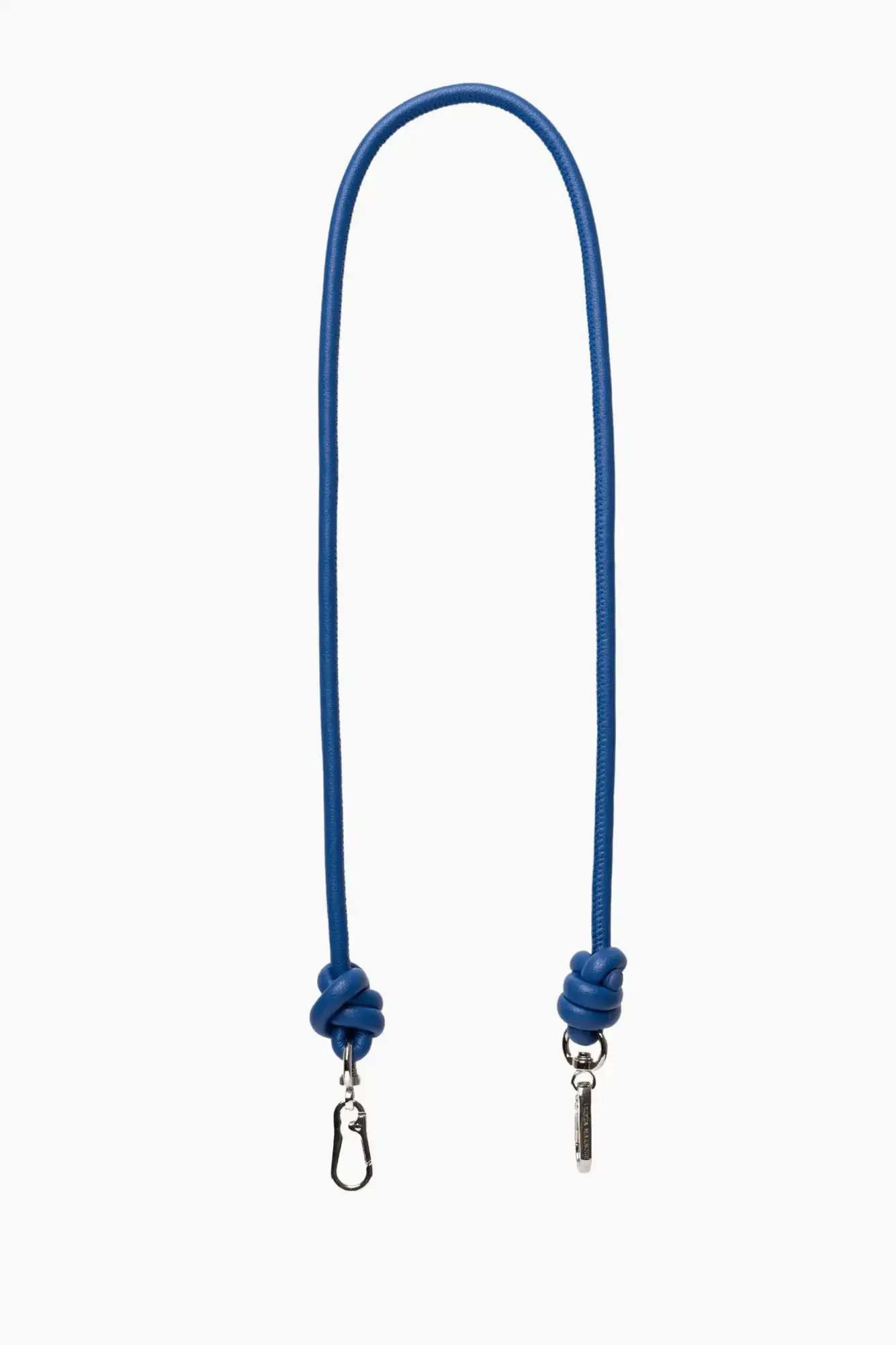 CADENA PIEL NUDO BANDOLERA AZUL OSCURO / OLIVIA MAREQUE