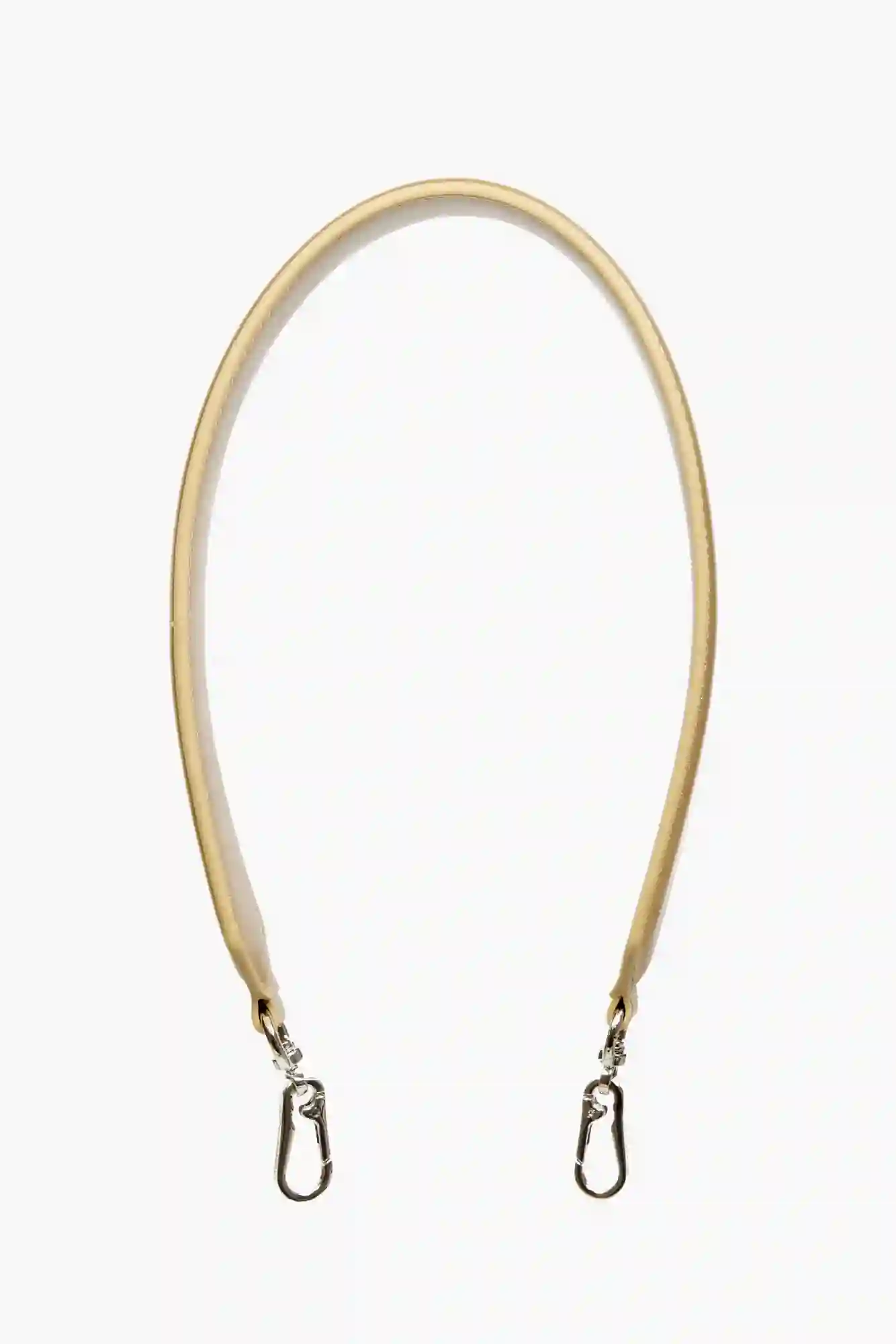 CADENA PIEL PLANA HOMBRO DORADA / OLIVIA MAREQUE