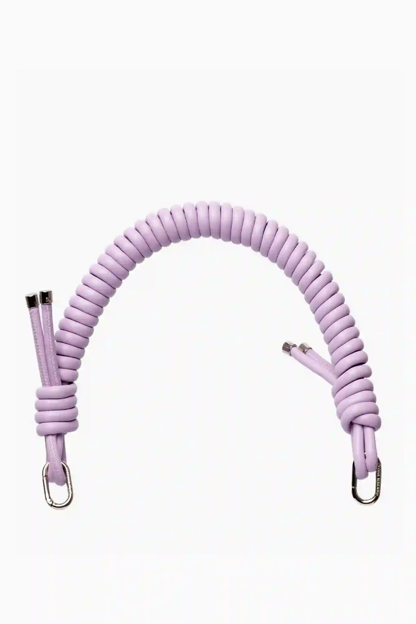 CADENA PIEL RIZADA HOMBRO LILA / OLIVIA MAREQUE