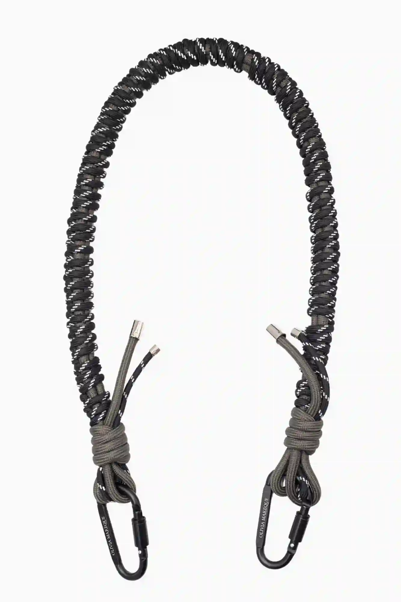 CADENA NAYLON BANDOLERA NEGRA / OLIVIA MAREQUE