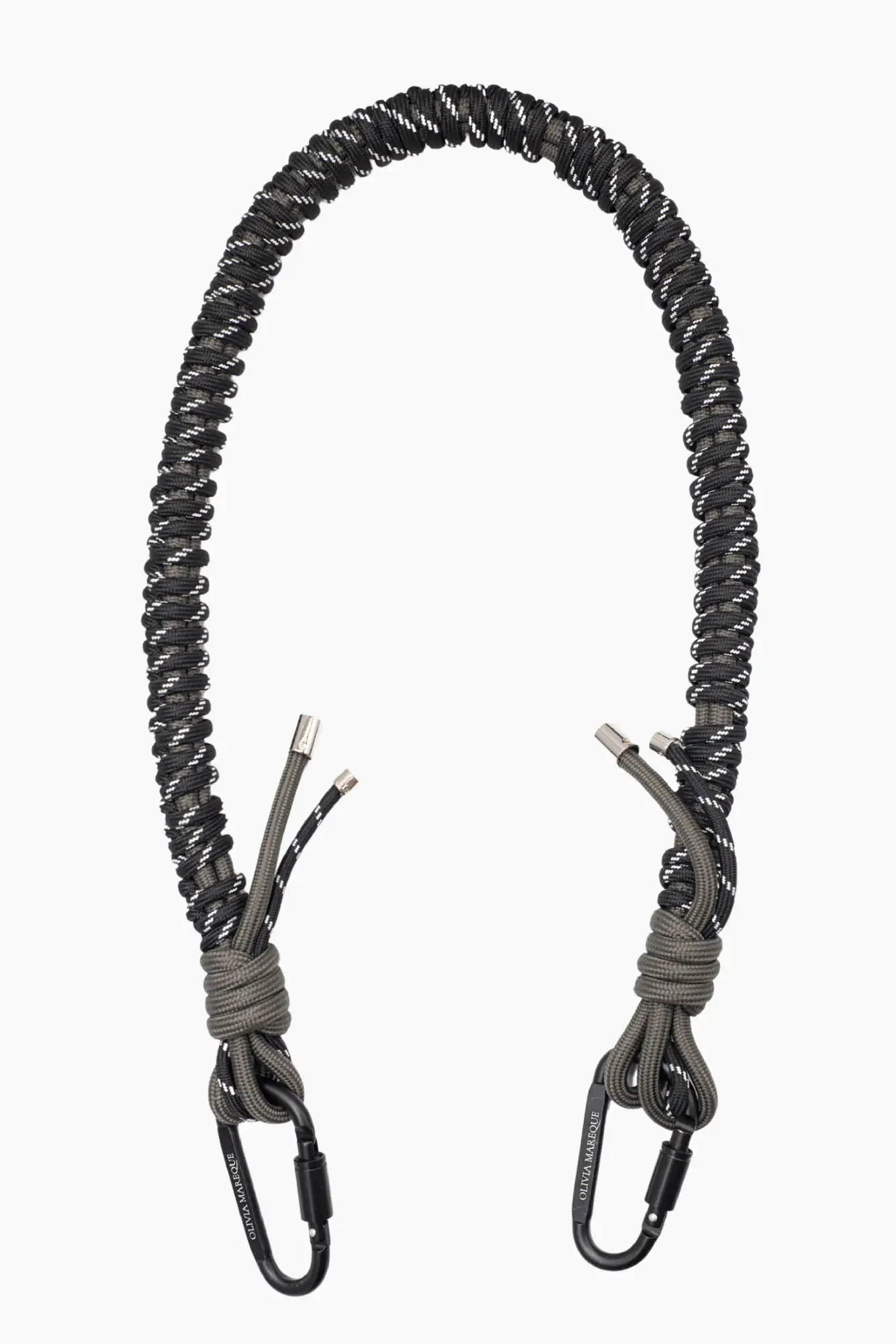 CADENA NAYLON BANDOLERA NEGRA / OLIVIA MAREQUE