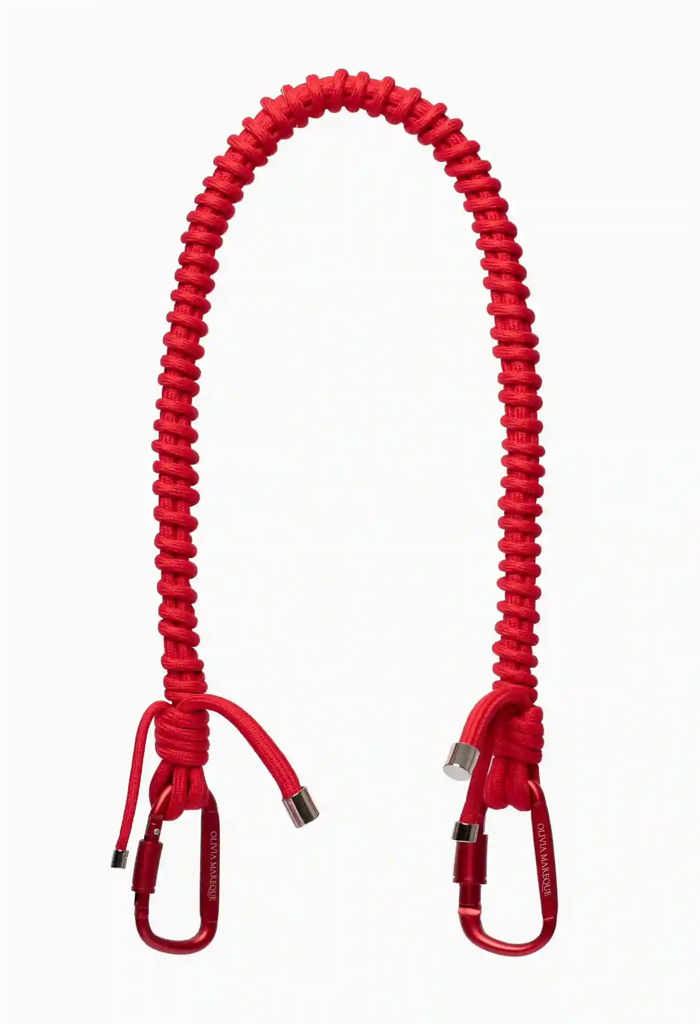 CADENA NYLON BANDOLERA ROJA / OLIVIA MAREQUE