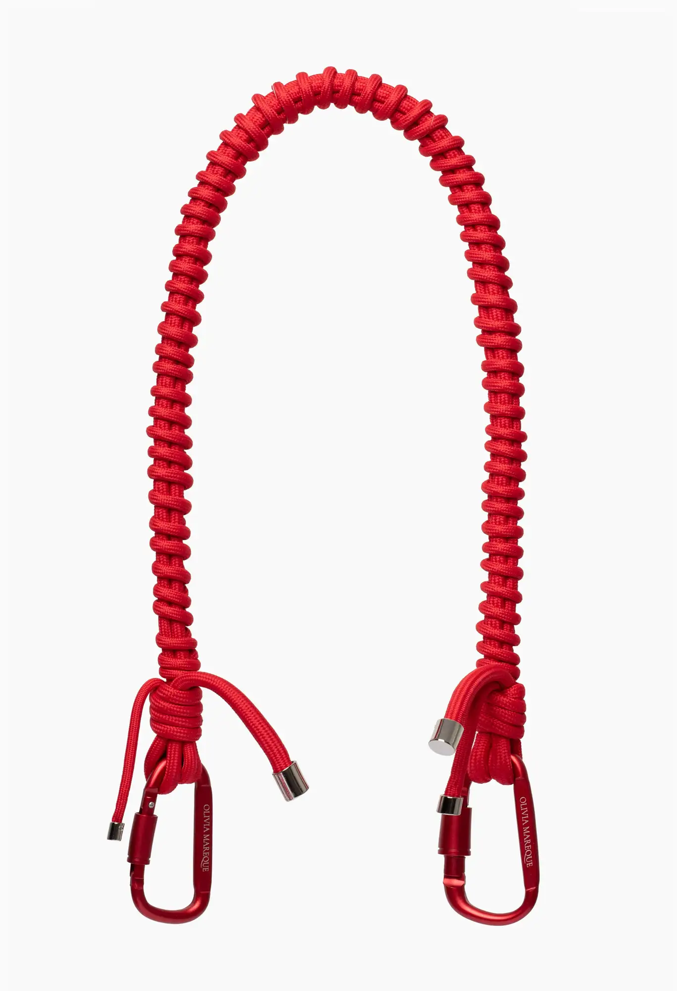 CADENA NYLON BANDOLERA ROJA / OLIVIA MAREQUE