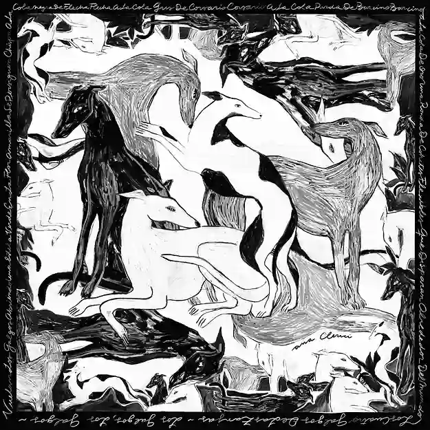 PAÑUELO "LOS GALGOS" / ANA CLERICI