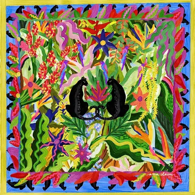 PAÑUELO "JUNGLA" / ANA CLERICI
