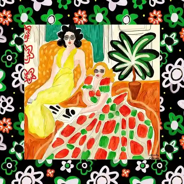 PAÑUELO "MATISSE" / ANA CLERICI