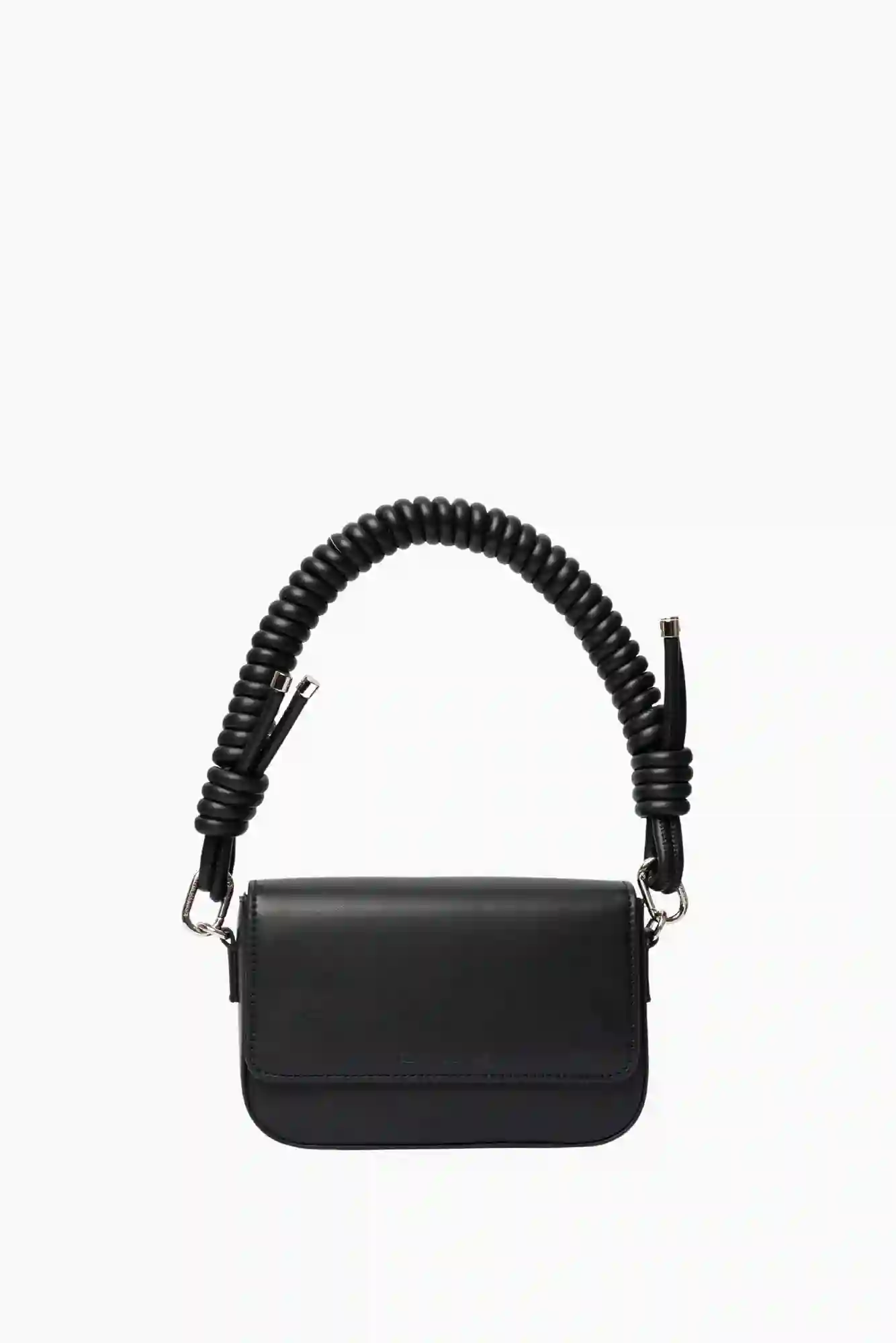 BOLSO PANTONE (NEGRO) + CADENA RIZADA HOMBRO / OLIVIA MAREQUE