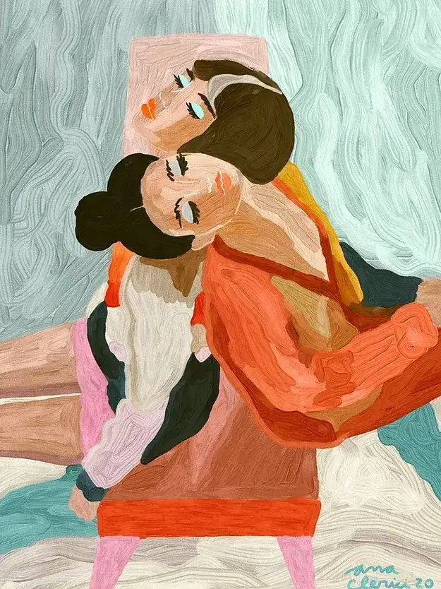 "EN TU ESPALDA" PRINT / ANA CLERICI