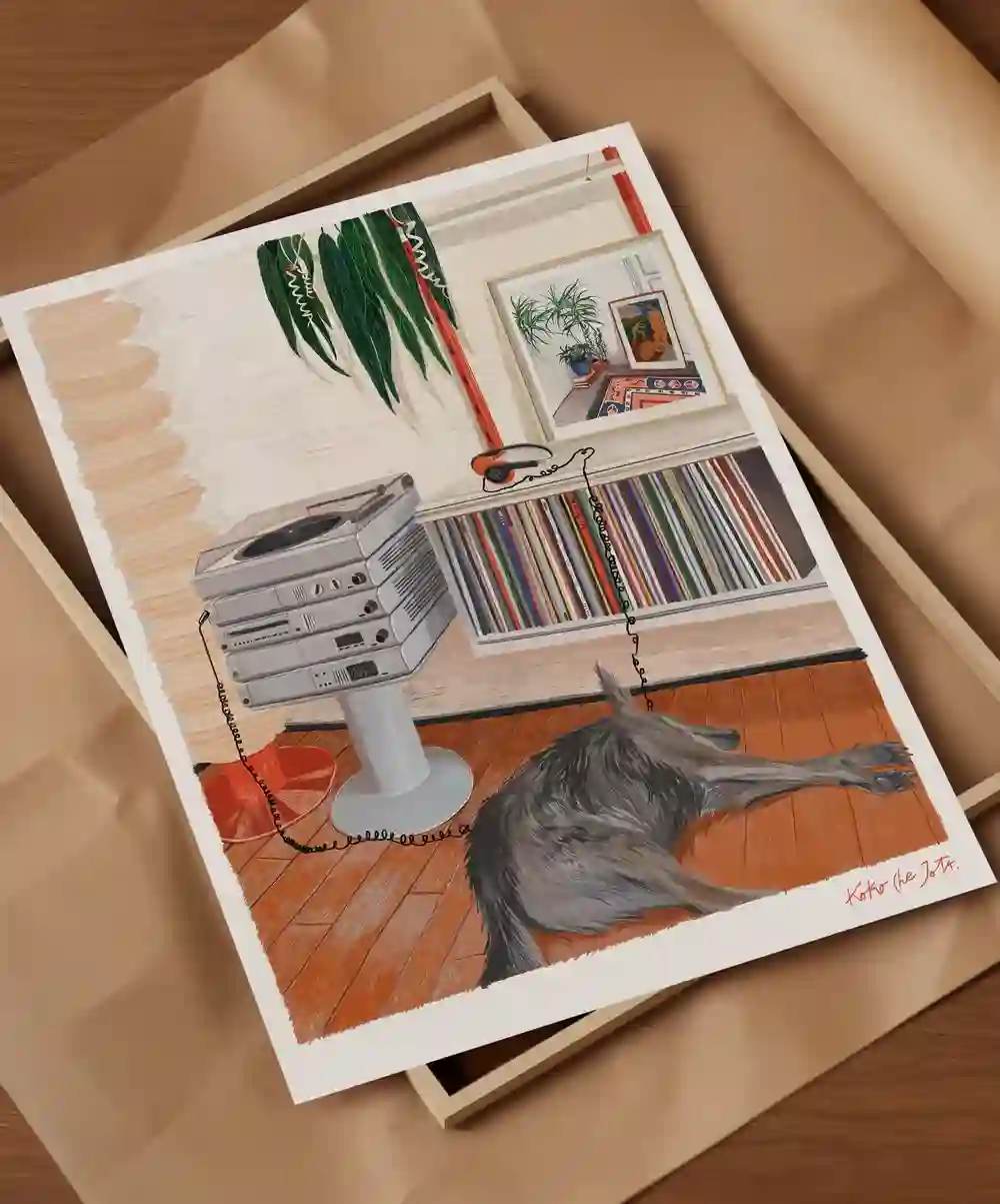 "SIESTA" PRINT / KOKO CHE JOTA