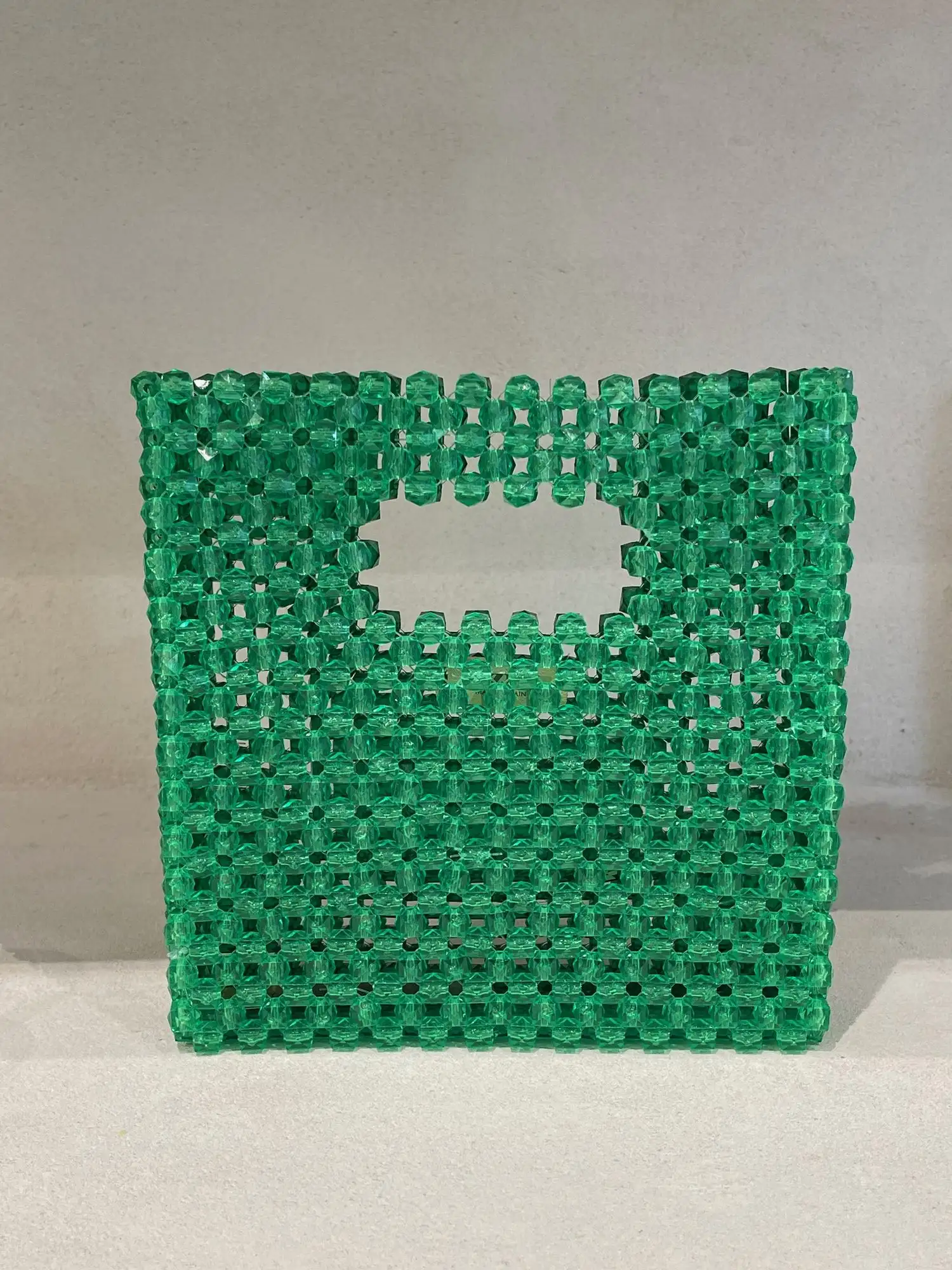 BOLSO CUADRADO VERDE / SIZRU