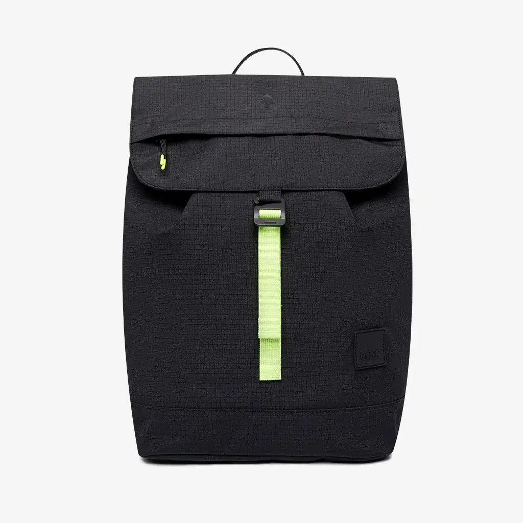 MOCHILA SCOUT VANDRA (BLACK LIME RIPSTOP) / LEFRIK