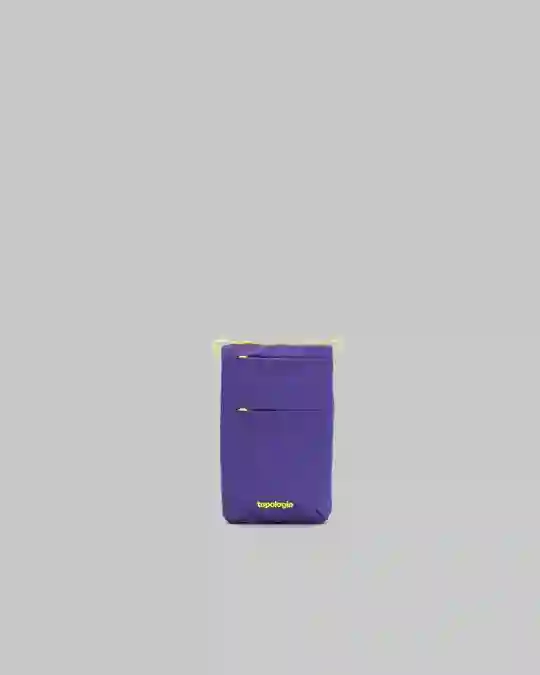 PHONE SACOCHE (ELECTRIC PURPLE/NEON YELLOW PAPERY) / TOPOLOGIE