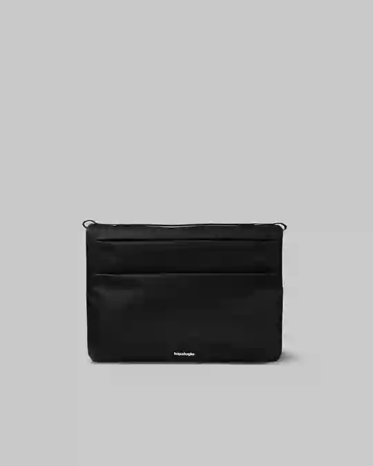 FLAT SACOCHE L (BLACK DRY) / TOPOLOGIE