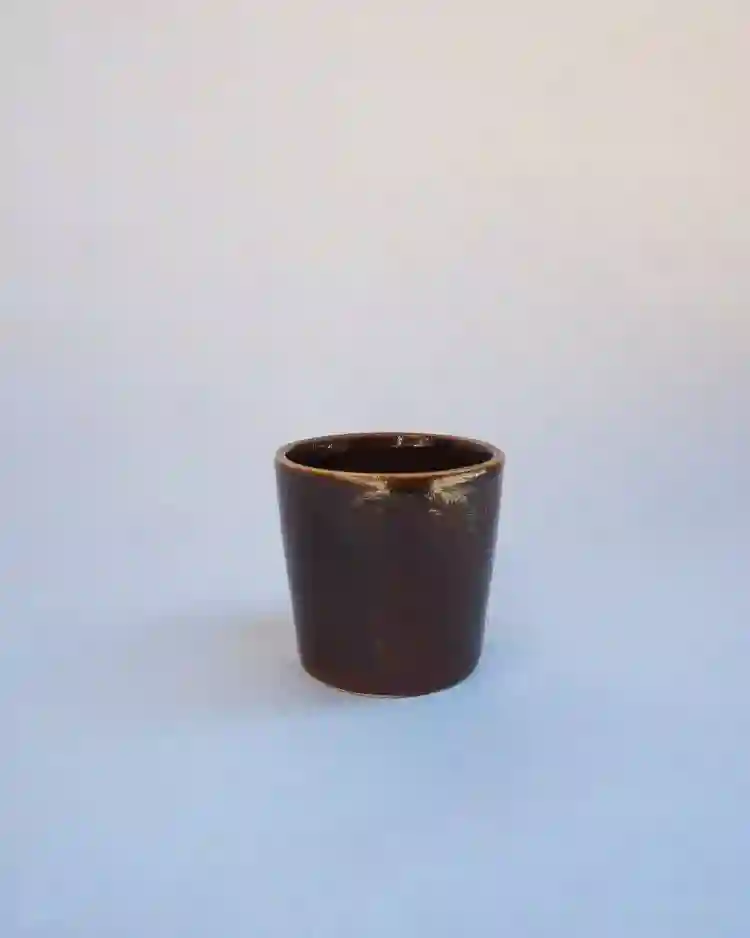 VASOS SETTE MARRÓN (2PCS) / PEDREÑO