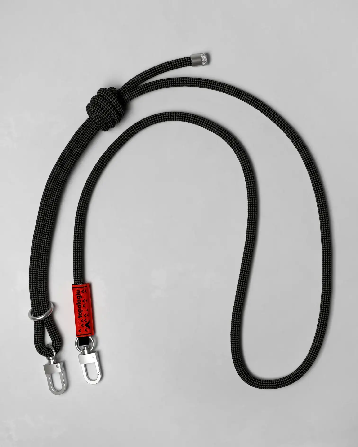 8MM ROPE STRAP (BLACK LATTICE) / TOPOLOGIE