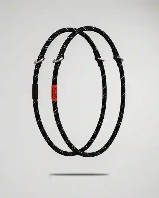 10MM ROPE LOOP (BLACK REFLECTIVE) / TOPOLOGIE