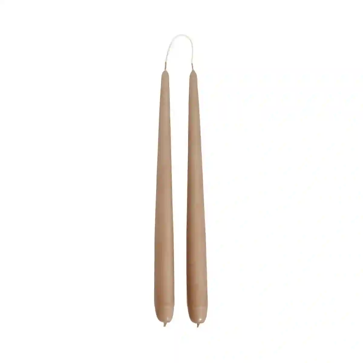PACK 2 VELAS TAUPE L / OYOY